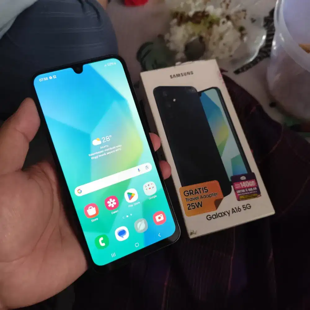Samsung A16 5G NFC ram 8/256 fullset