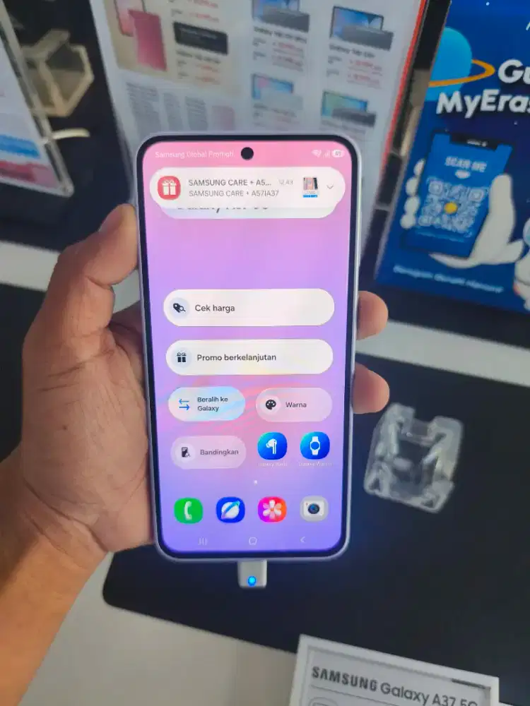SAMSUNG A37 5GB CICILAN 0% TENOR 12 BULAN MODAL KTP SAJA TANPA DP