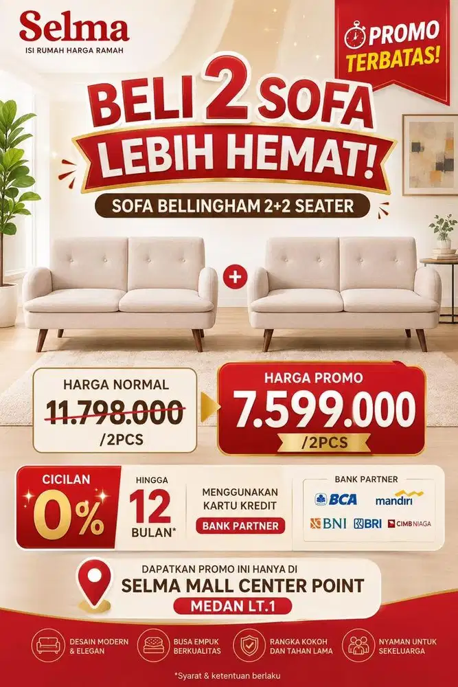 Promo sofa bellingham