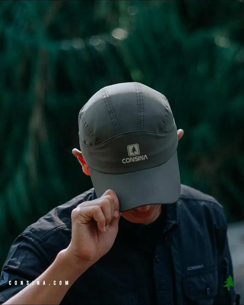Consina Topi TPR 002 Outdoor Gunung Travel Cap Quickdry Material