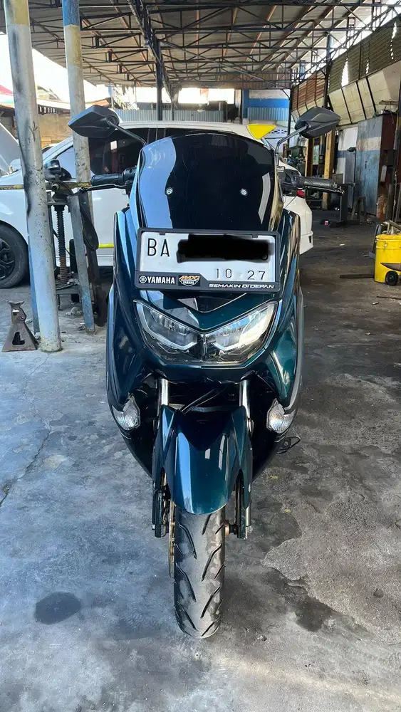 Dijual Yamaha NMAX 2022 gen 2 warna hijau (mau upgrade)