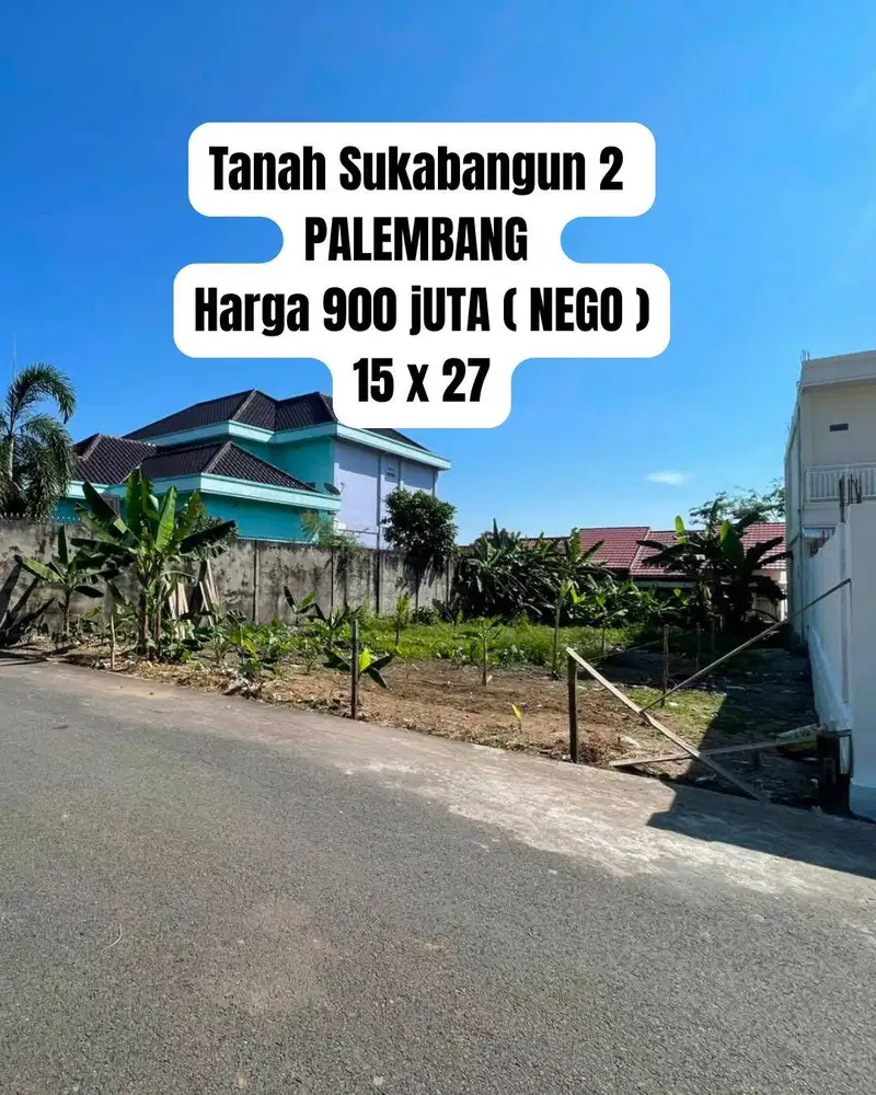 TANAH SUKABANGUN 2 KOTA PALEMBANG