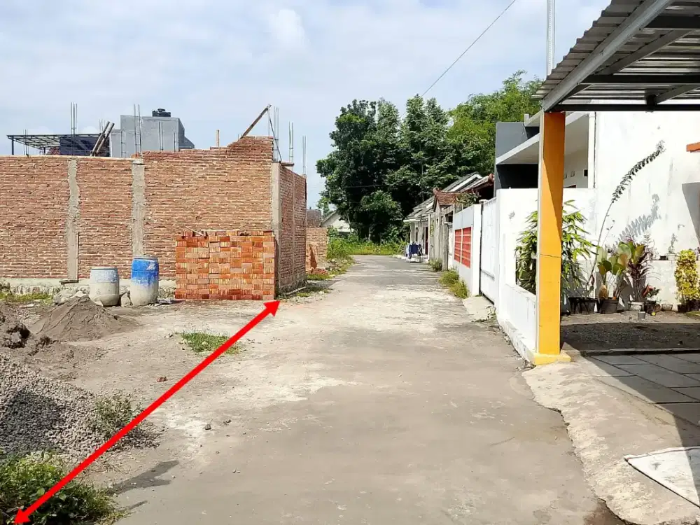 Tanah bagus dalam cluster dekat exit tol di klenggukan Kalasan Sleman