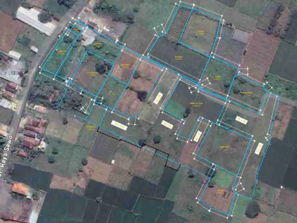 Tanah Bangunan Komersial Area Nol Jalan Gresik
