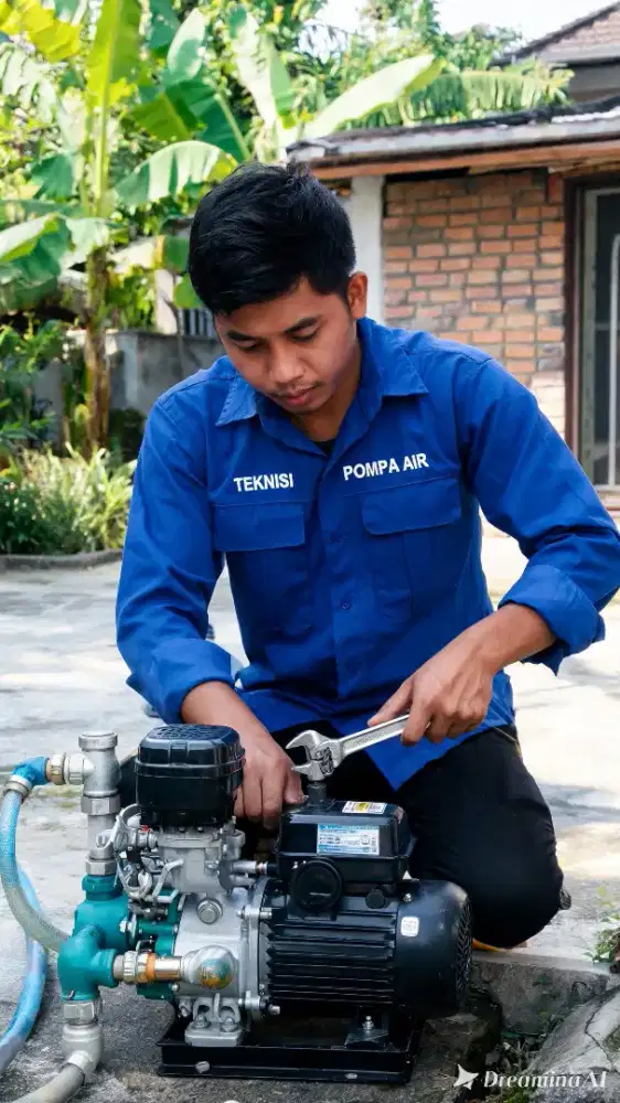 Tukang Pomoa Air Sumur Terdekat - Service Perbaikan Pompa Pendorong