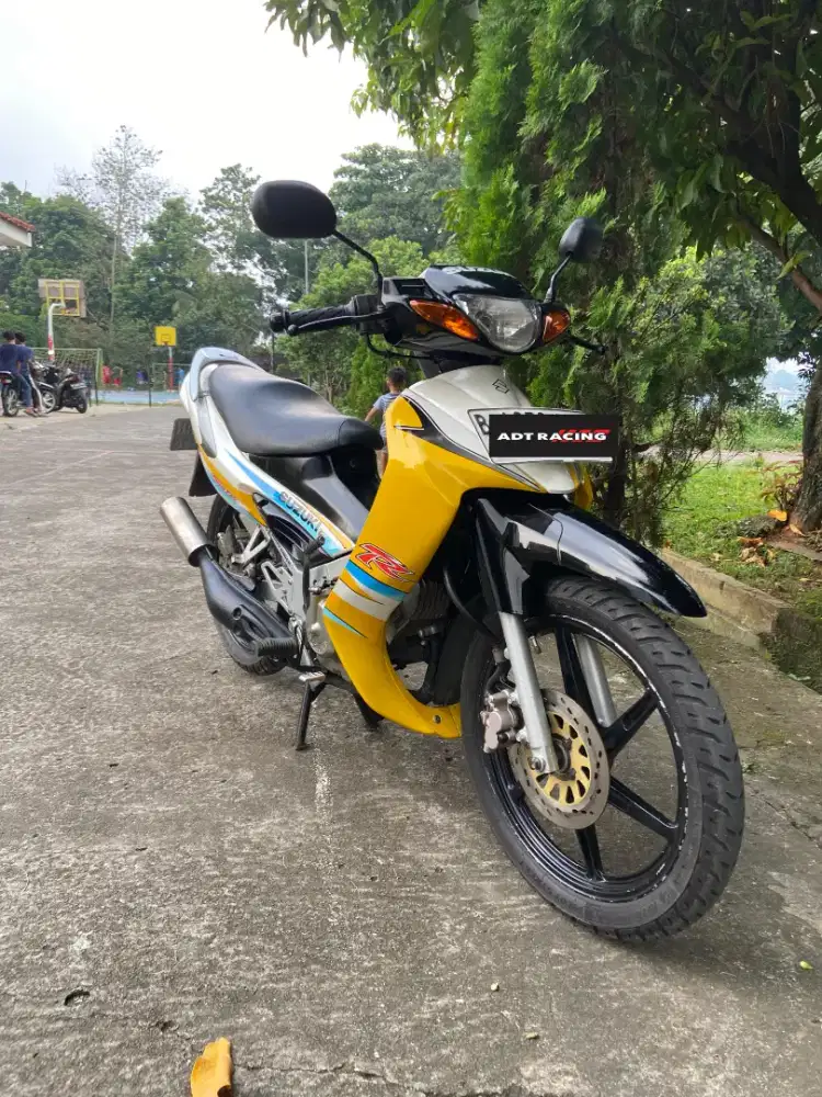 Satria hiu 2 tak lengkap pajak bulan 5 siap pakai