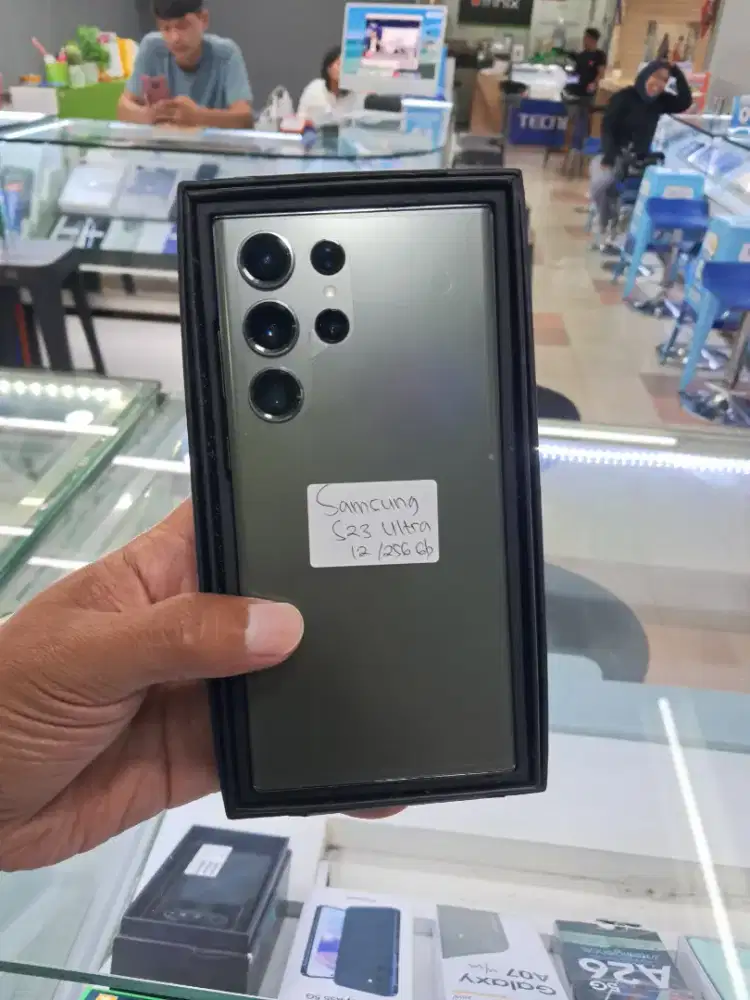 Samsung s23 ultra 12/256gb mulus, fullset ori, no minus