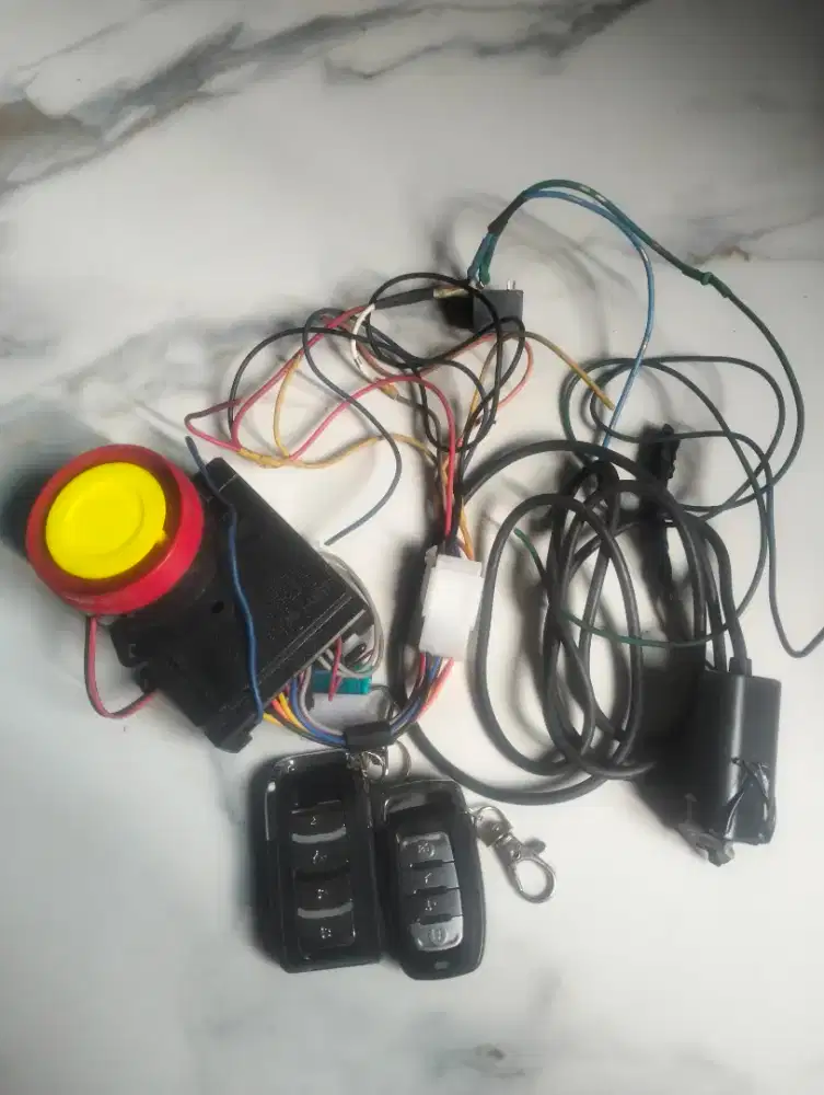 Bismillah, Dijual alarm motor Secu Ricle 9nine luminos
