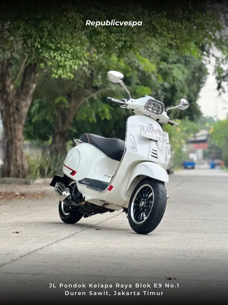 PIAGGIO VESPA SPRINT 150 IGET ABS FACELIFT TH 2019 WARNA WHITE INNOCEN