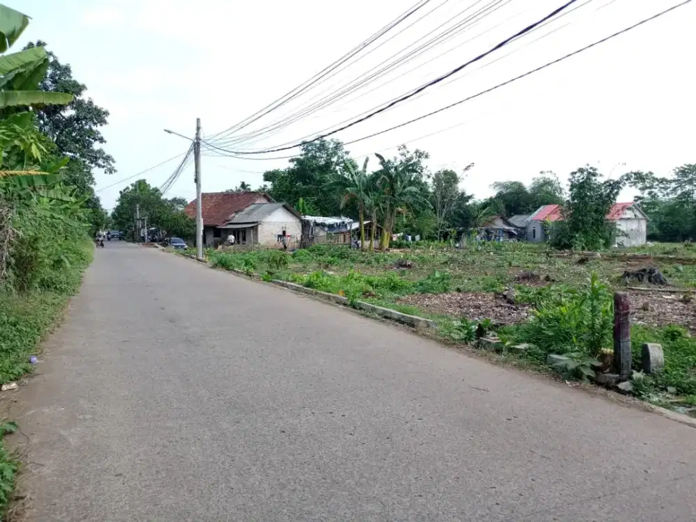 Dijual Tanah Murah Cisauk Dekat Stasiun Jatake BSD Pinggir Jalan