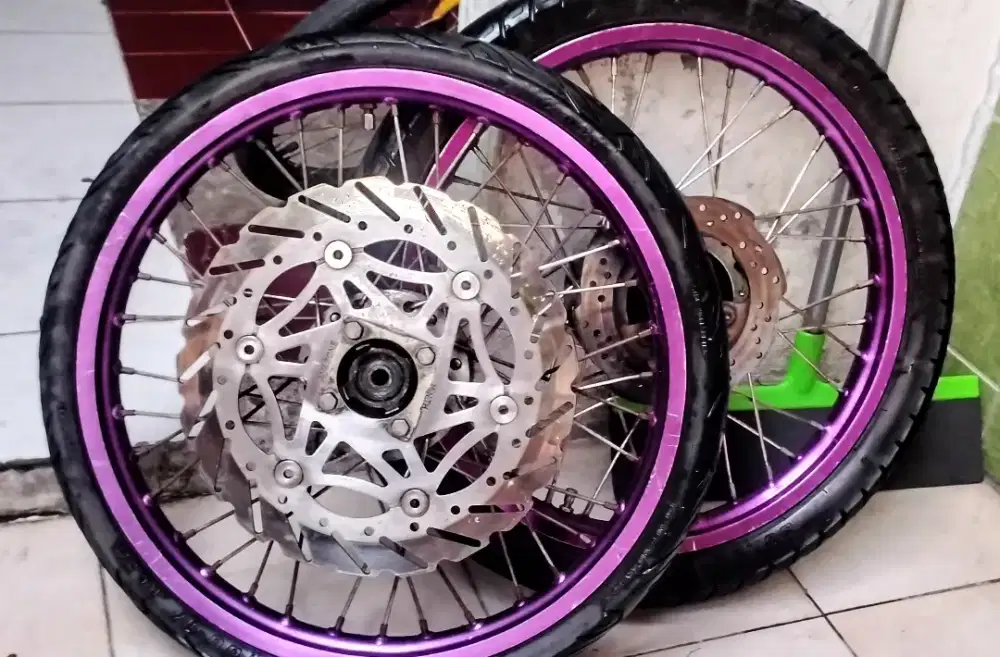 velg jari fu + knalpot