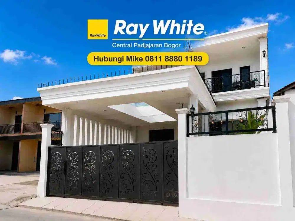 Dijual Rumah Mewah Modern Classic 2 Lantai Full Furnished Siap Huni Bogor Dekat Tol Gadog