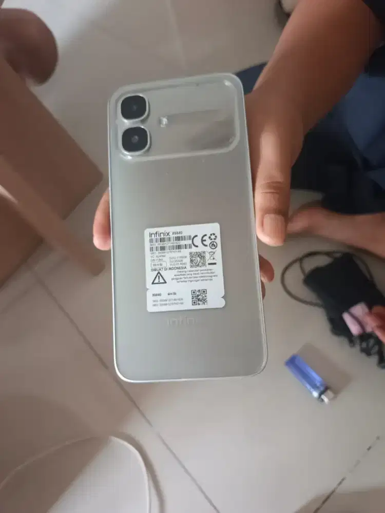 Infinix smart 20 grey fullset