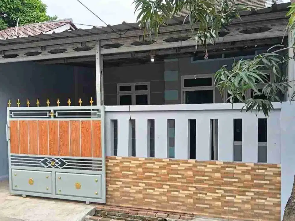 Rumah Nyaman 1 Lt Baru Direnovasi di Mustikasari Bekasi