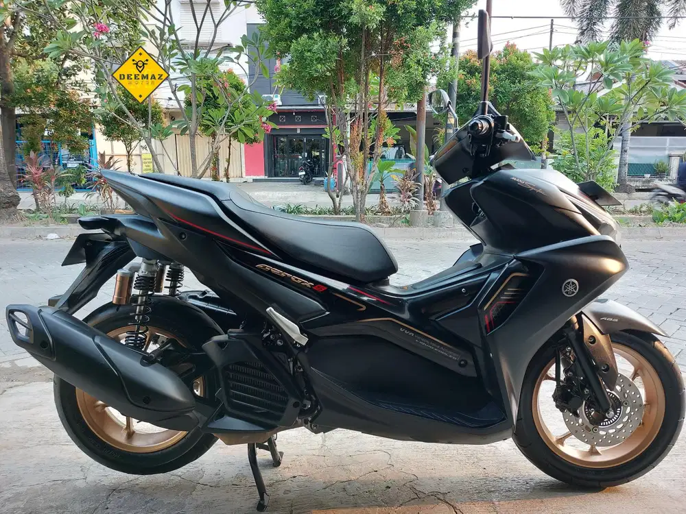 (DP 500 Rb)‼️ Aerox S ABS Keyless Connected Hitam 2023 Cash & Kredit
