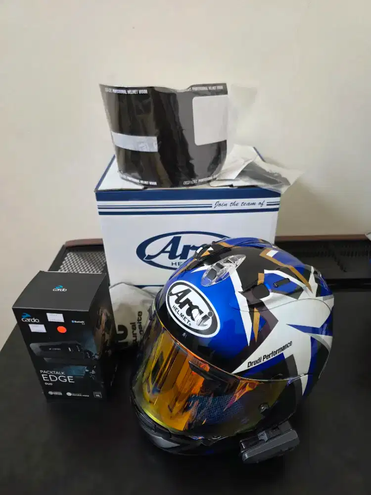 Arai RX7X Maveric 2024 + Cardo Packtalk Edge