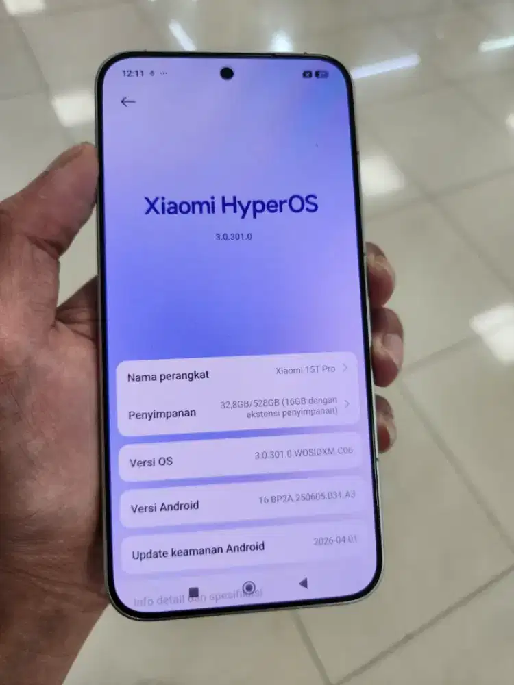 Xiaomi 15T Pro 5G ram 12/512gb