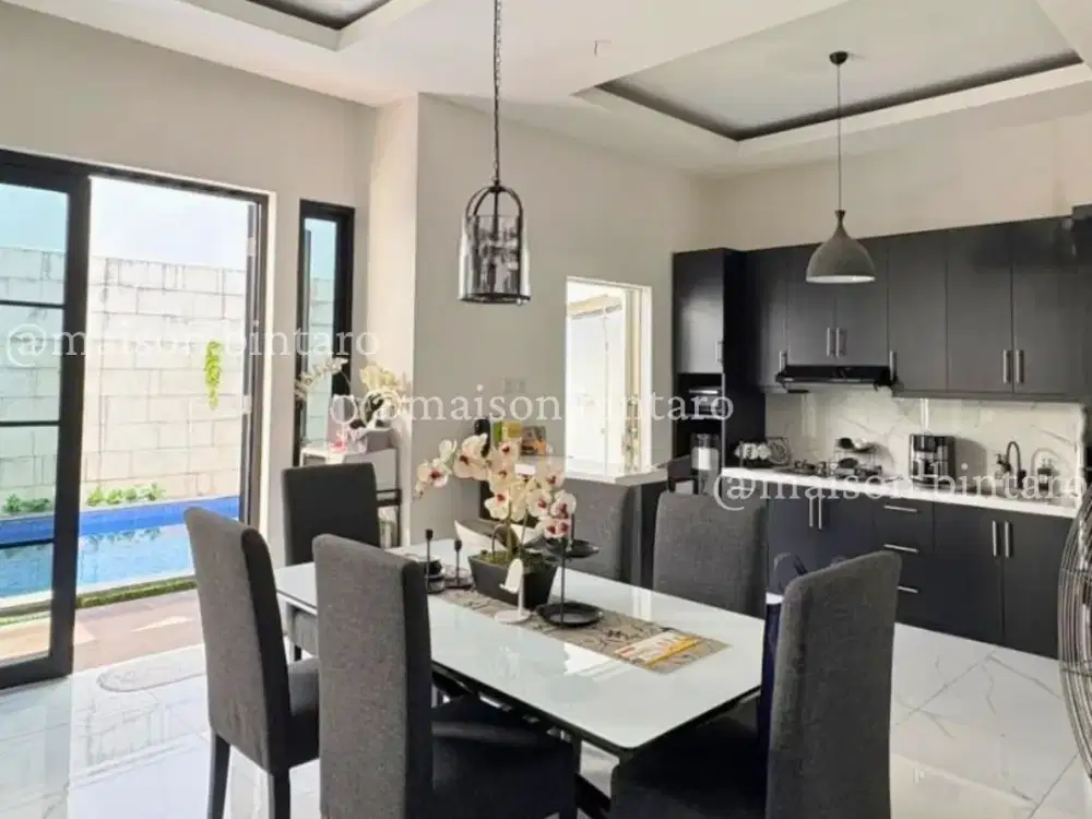 Rumah Cantik Siap Huni Private Pool Bintaro Sektor 3A (SP 1006)