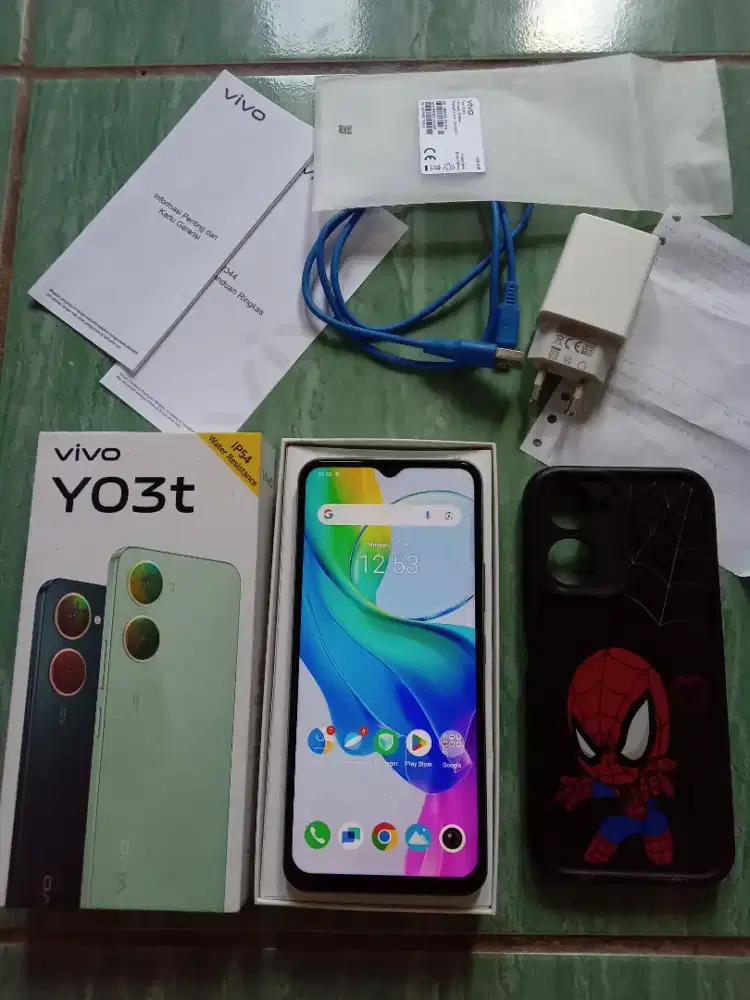 Hp Vivo Y03t Ram 4+4/32GB Fullset
