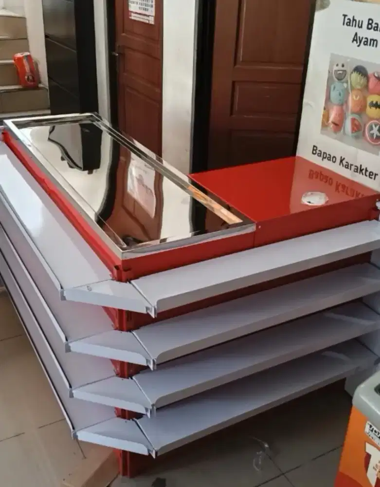 Jual meja kasir dengan berbagai macam model