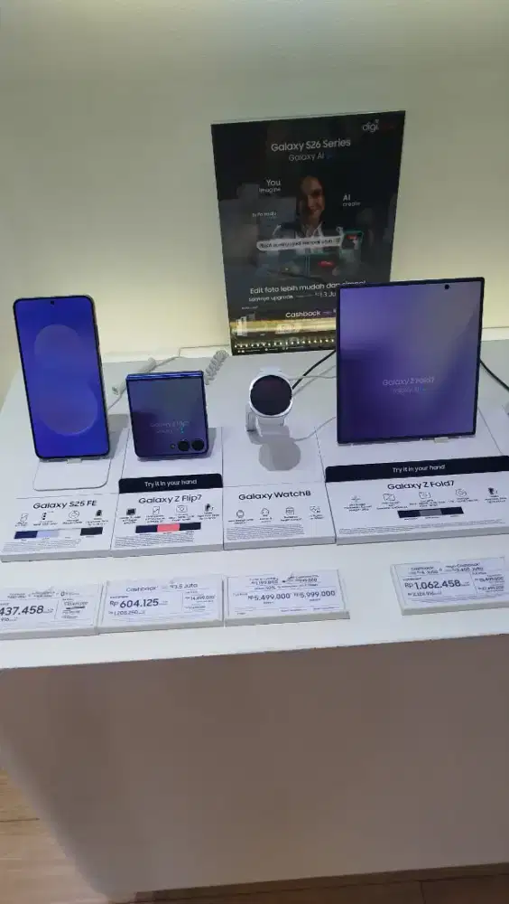 Cicilan hp Samsung tanpa kartu kredit