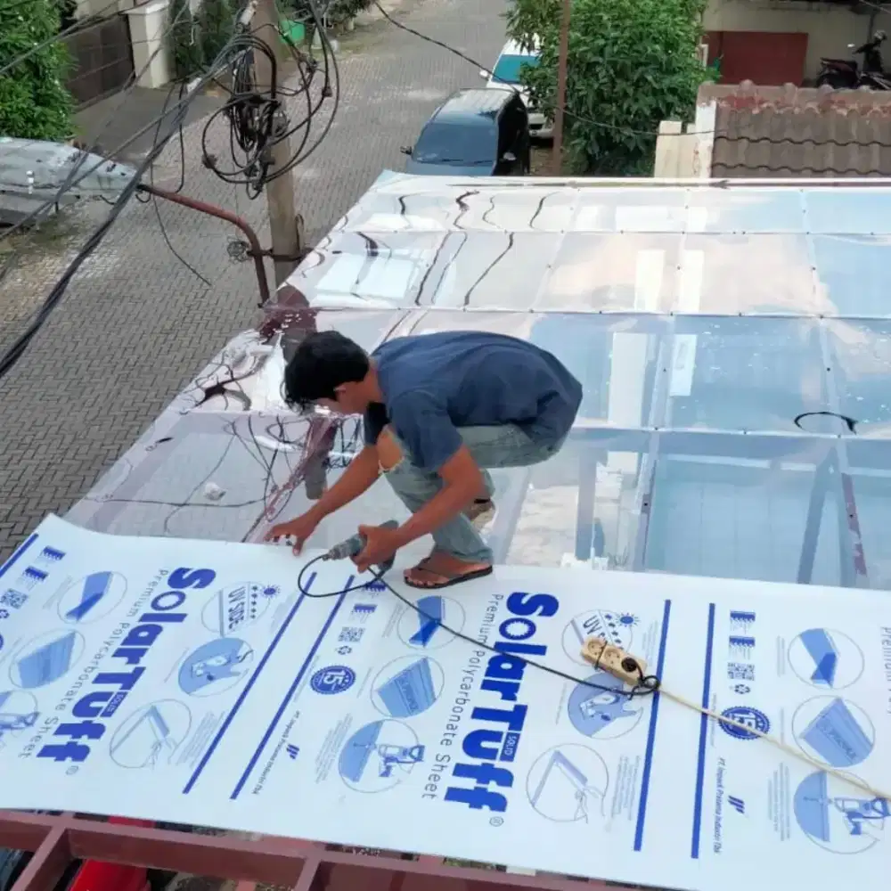 Kanopi atap Solartaf