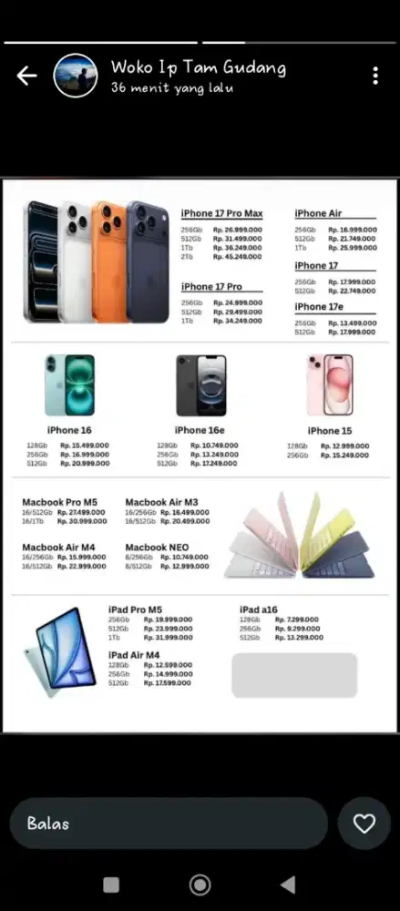 iPhone Bergaransi Resmi by TAM.