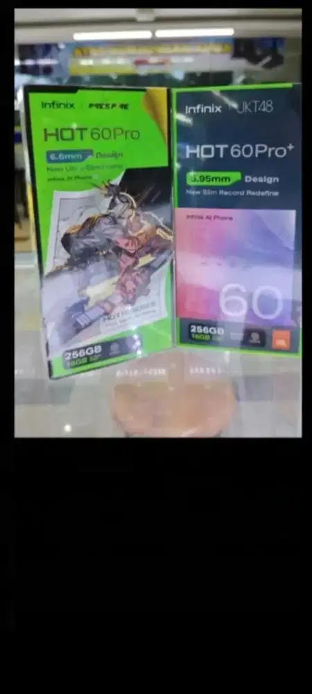 Infinix hot 60 pro plus 8/256 layar lengkung danrom128gb resmi