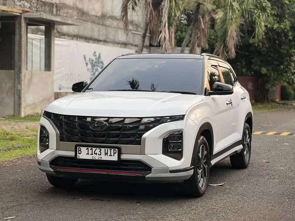 HYUNDAI CRETA PRIME TWO TONE AT 2023 PUTIH FULLSET ISTIMEWA