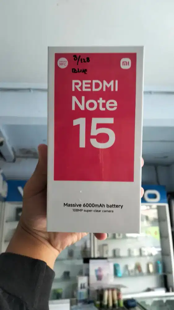 Xiaomi redmi note 15 (8/128) new spesial promo