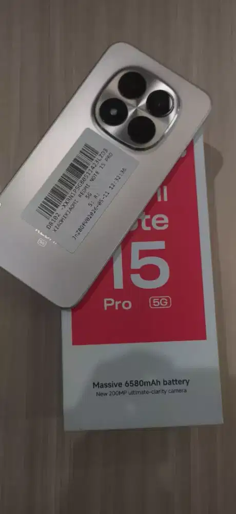 Redmi note 15 pro 5g 512gb