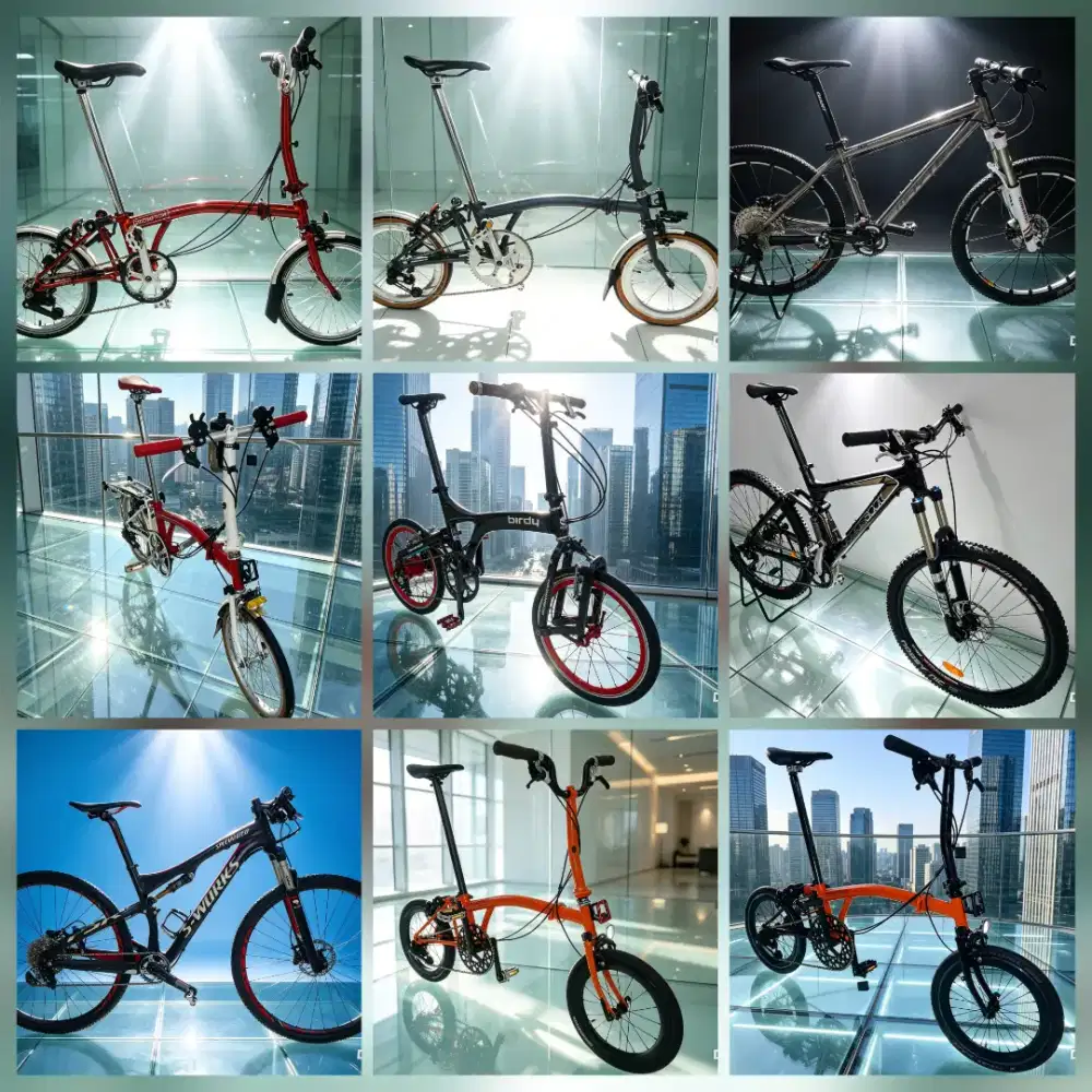 2nd bike Brompton Birdy S Works Scott