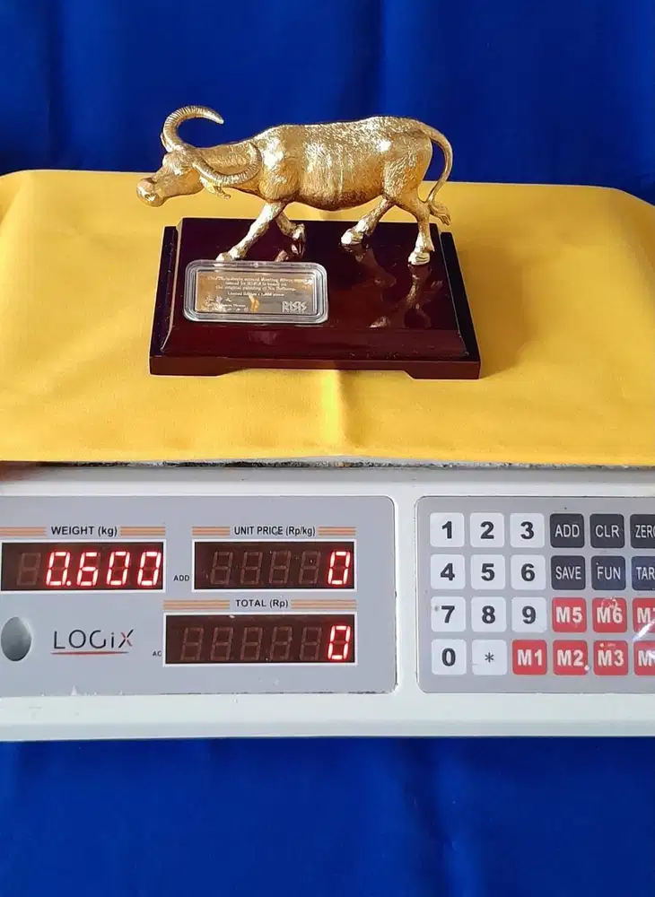 Souvenir Shio KERBAU  Handmade by risis singapore Officials
