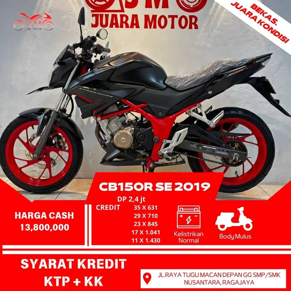 CB 150R 2019 KONDISI TERAWAT DAN SIAP PAKAI JARAK JAUH
