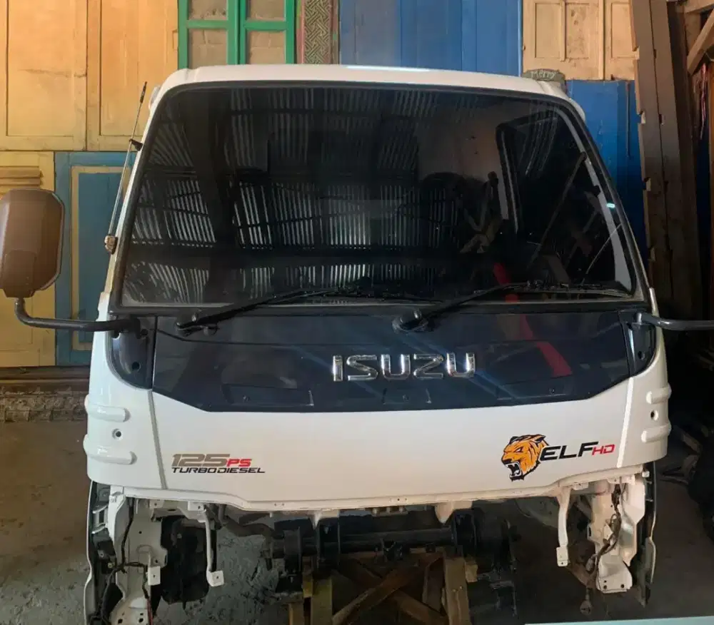 Kabin elf macan ORI copotan siap pasang
