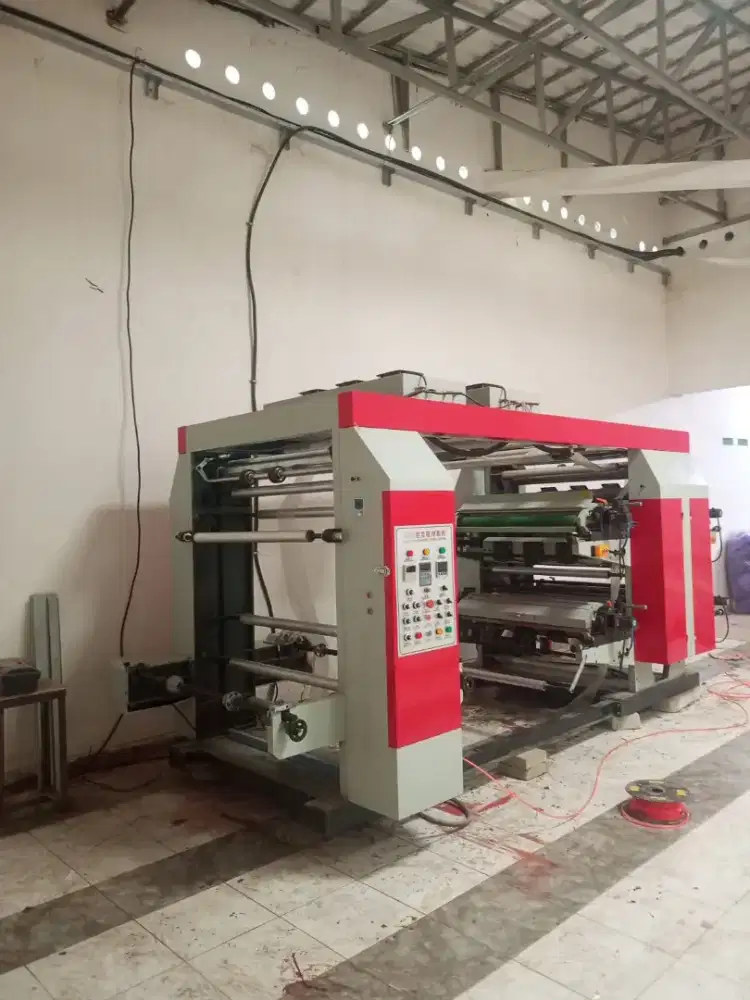 mesin flexo printing four colour