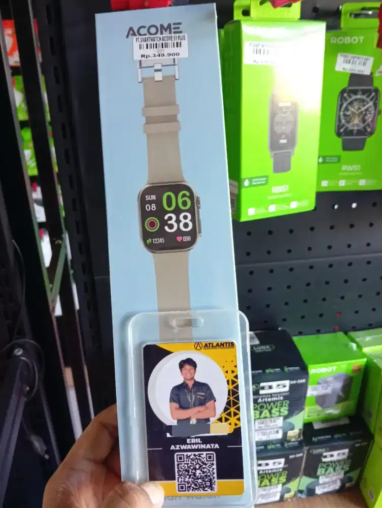 PT.SMARTWATCH ACOME S1 PLUS l ATLANTIS DAHSYAT