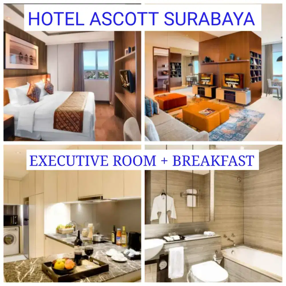 Voucher Hotel Ascott Surabaya Room Executive & Breakfast