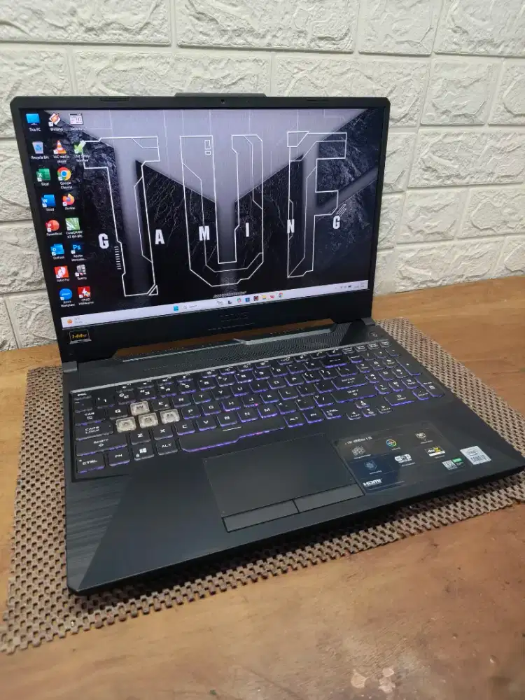 Asus TUF Gaming FX506LH intel Core i7 Gen-10 (16/512gb) GTX 1650 MULUS
