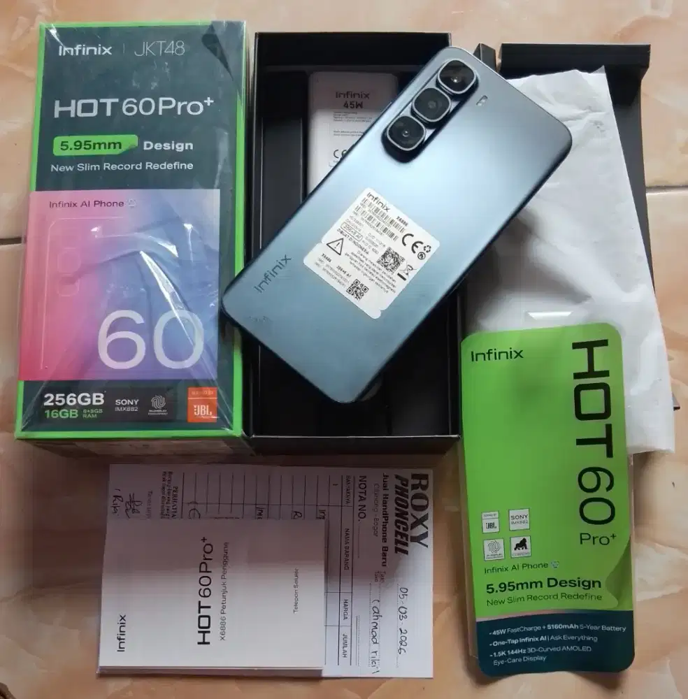 INFINIX HOT 60 PRO PLUS RAM 8+8/256