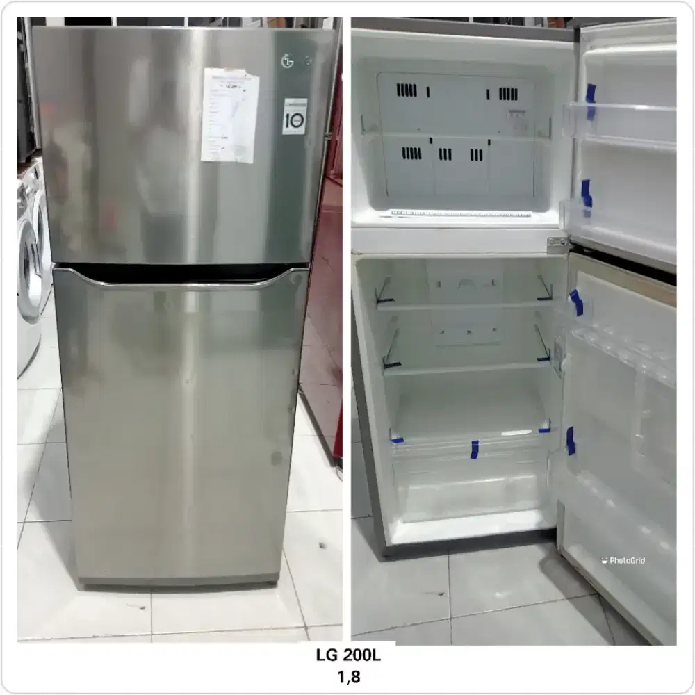 Kulkas 2 pintu LG 200L