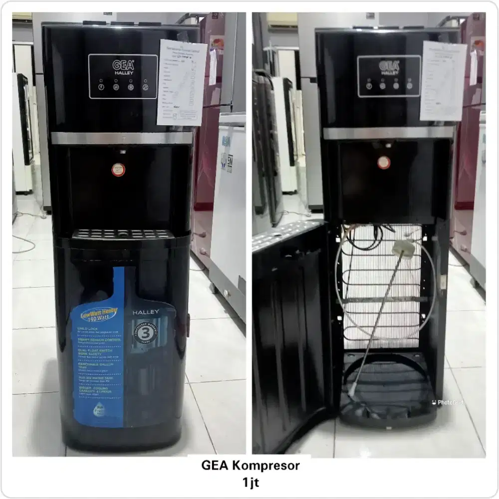 Dispenser Galon bawah Kompresor GEA