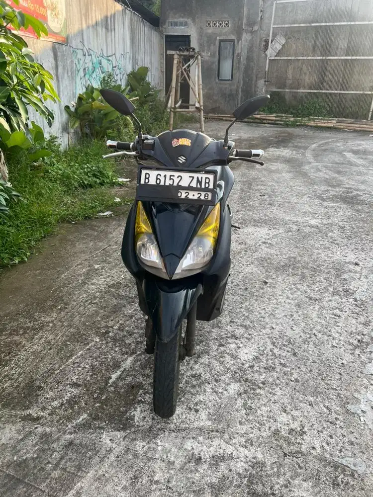 Suzuki skydrive 2010 Matic Hitam 125cc