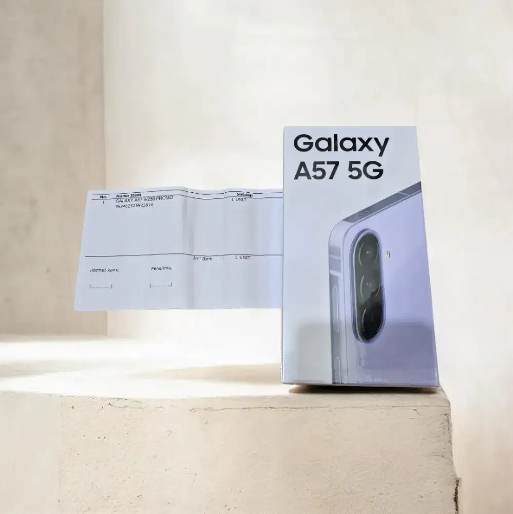 NEW 100% ! SAMSUNG A57 5G | RAM 8GB 256GB | Garansi Resmi | LILAC NAVY