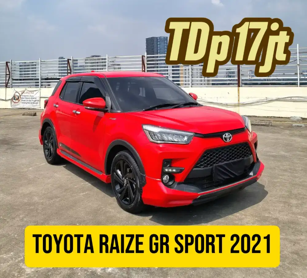 TDP 17jt Toyota Raize 1.0 GR Sport 2021