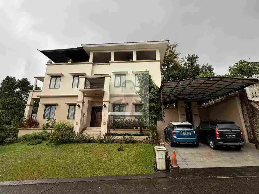 Dijual rumah view gunung cluster depan Sentul city Bogor