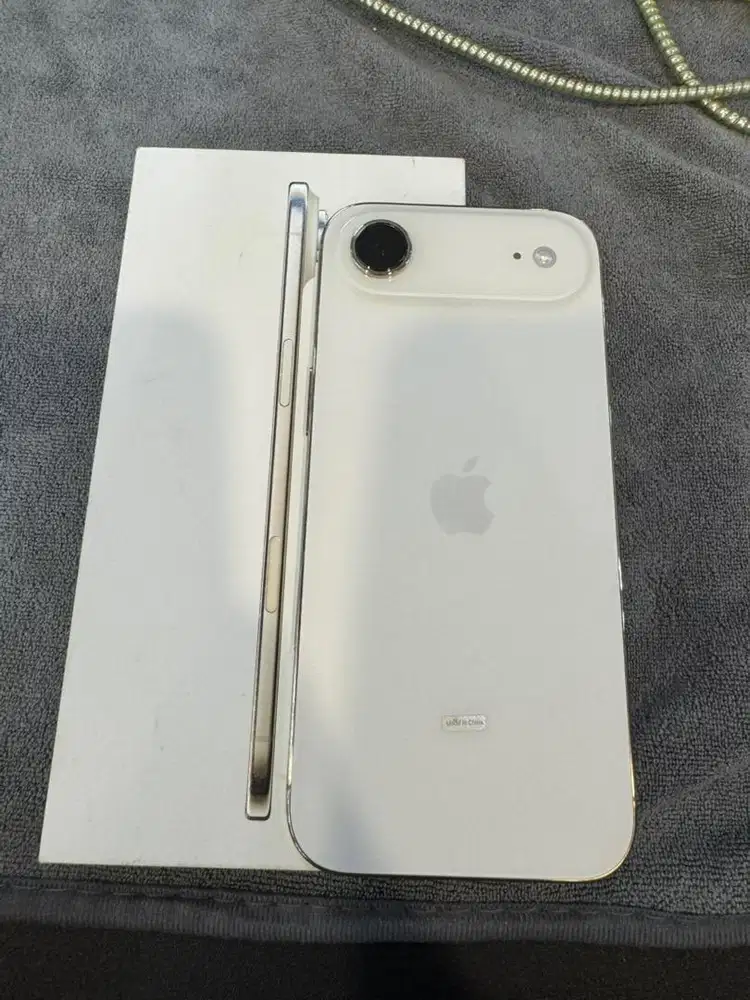iPhone 17 Air 256GB Gold Garansi iBox 02/01/27 BH 100% Lengkap