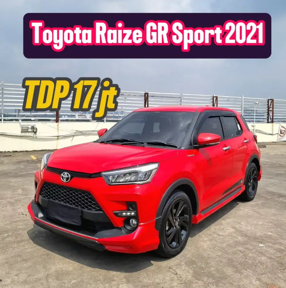 [ TDP 17jt ] Toyota Raize 1.0 GR Sport 2021