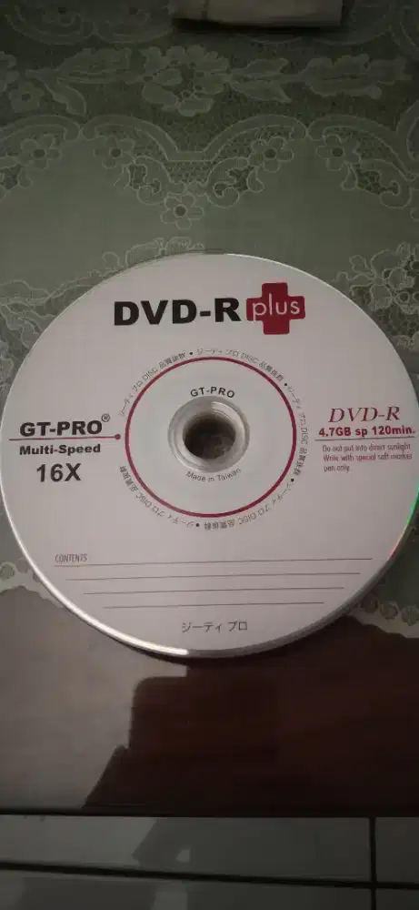 DVD-R plus GT-PRO 16X