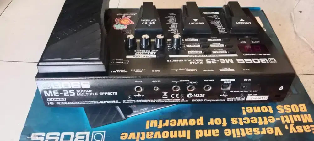 Fx gitar ME25 BOSS